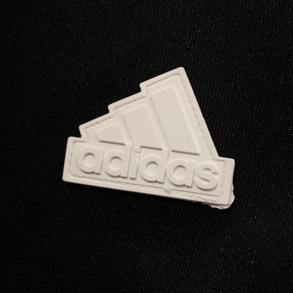 Adidas | Women's Plus Size | Cropped Track Top Jacket | Black | 2X - Picture 5 of 7